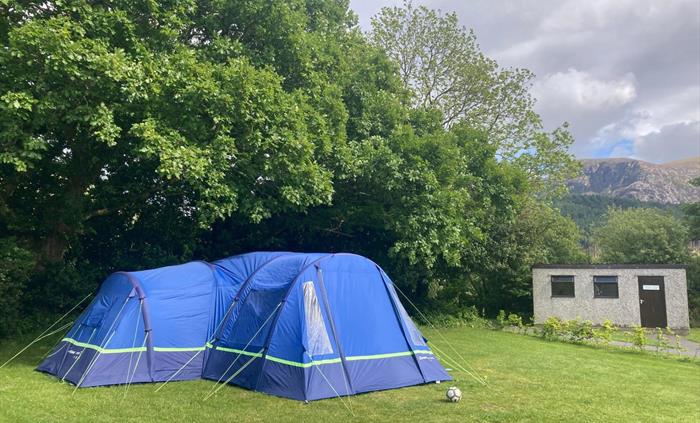 Grass pitches no electric